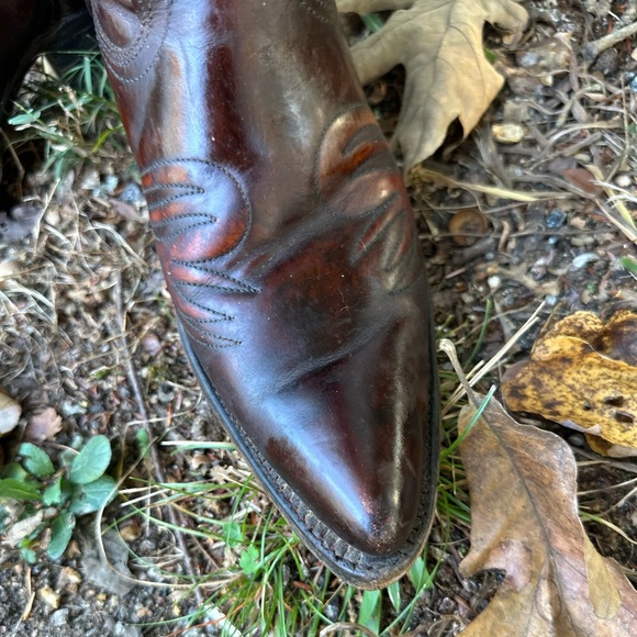 Vintage Texas Brand Made in the USA Cowboy Boots Size 8.5 - Picture 3 of 13